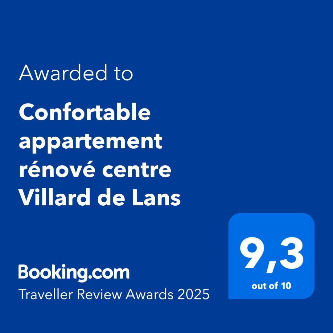 Confortable Appartement Renove Centre Villard De Lans エクステリア 写真